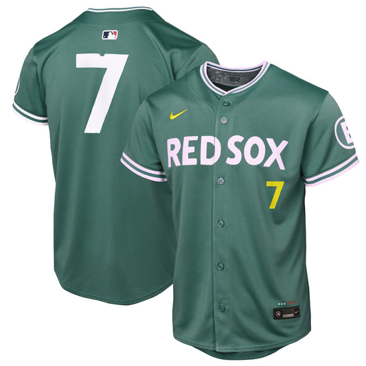 Youth Boston Red Sox Masataka Yoshida Green 2025 City Connect Jersey