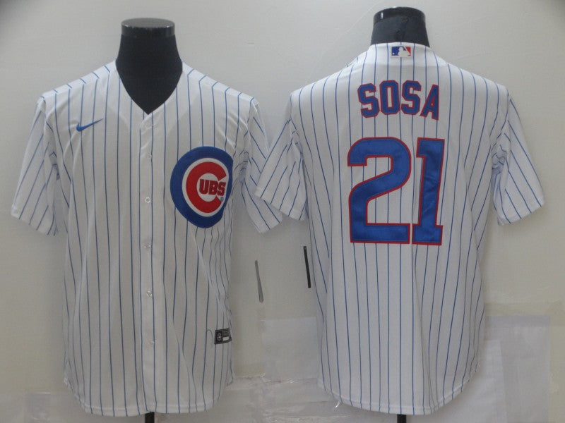 Men's Sammy Sosa #21 Chicago Cubs Player Jersey