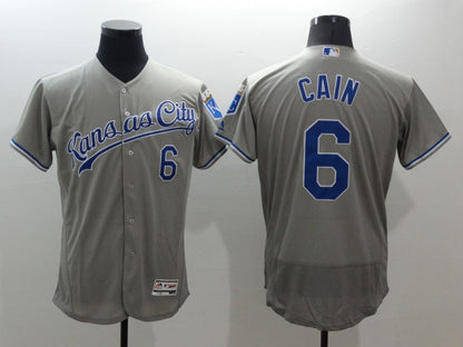 Men's Kansas City Royals Lorenzo Cain Player Jersey