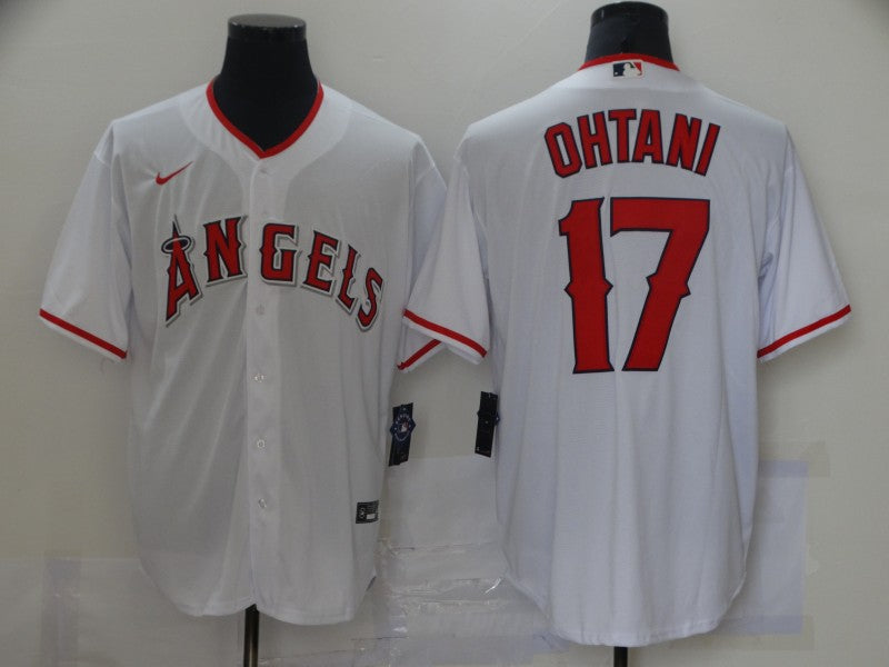 Men's Shohei Ohtani #17 Los Angeles Angels Player Jersey - Cool Base