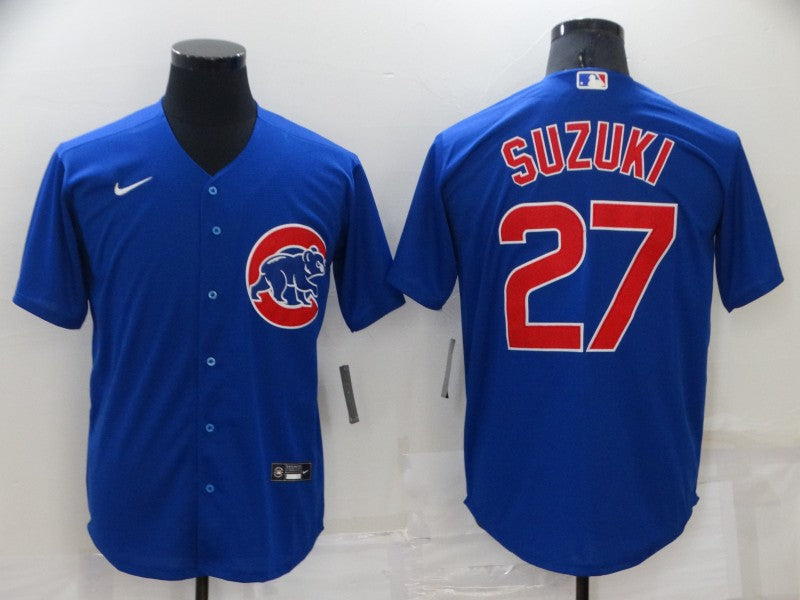 Men's Seiya Suzuki #27 Chicago Cubs Player Jersey