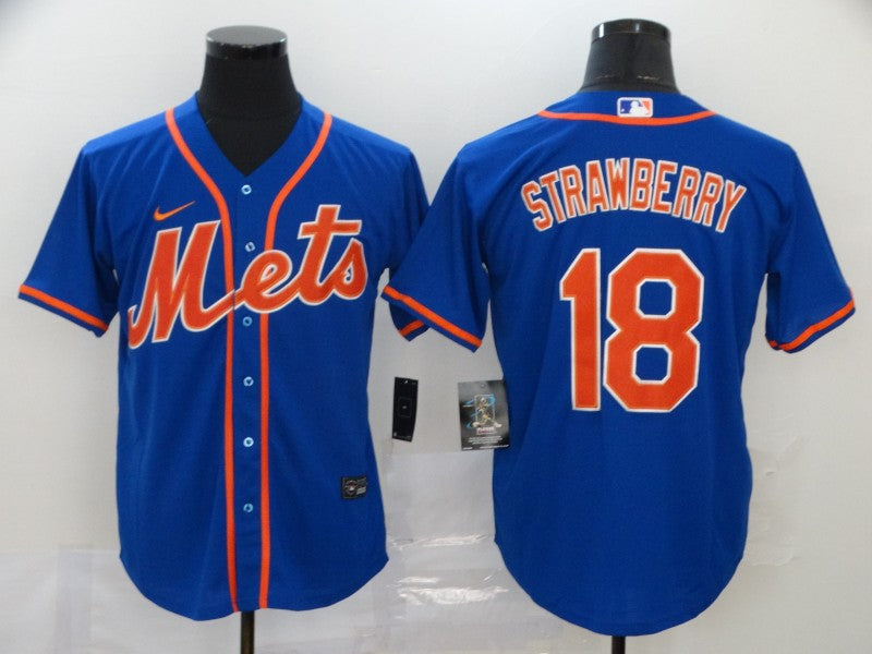 Men's Darryl Strawberry New York Mets Player Jersey