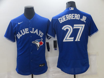 Men's Vladimir Guerrero Jr. # 27 Toronto Blue Jays Player Jersey - Flex Base
