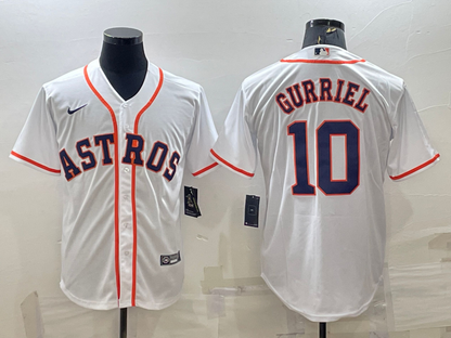 Men's Yuli Gurriel #10 Houston Astros Player Jersey