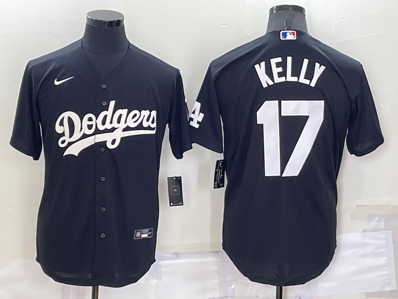 Men's Joe Kelly Los Angeles Dodgers Player Replica Jersey - Black