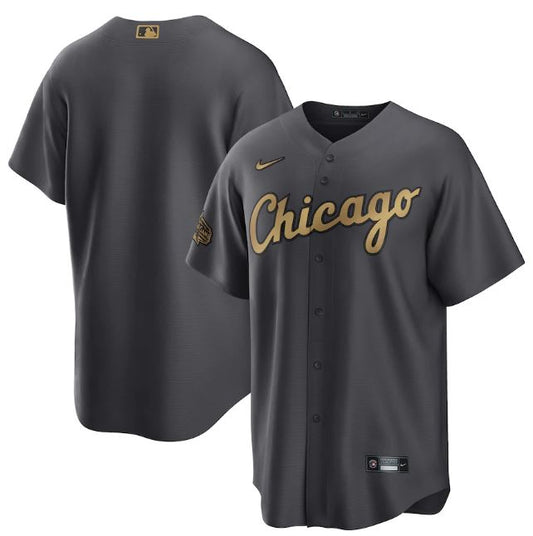 Men's Chicago Cubs Charcoal 2022 All-Star Game Jersey