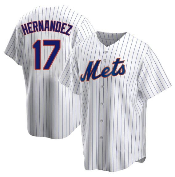 Men's KEITH HERNANDEZ #17 New York Mets Player Jersey