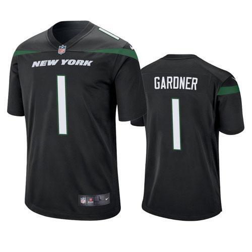 Men's NY Jets Ahmad Sauce Gardner Player Game Jersey