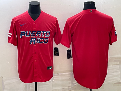 Men's Puerto Rico Baseball 2023 World Baseball Classic Replica Jersey