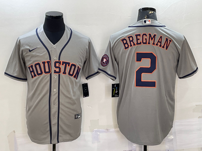 Men's Alex Bregman Houston Astros 2022 World Series Player Jersey