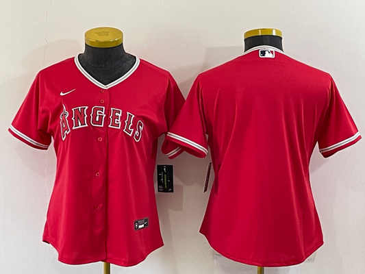 Women's  Los Angeles Angels Player Red Jersey