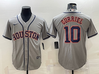 Men's Yuli Gurriel #10 Houston Astros Player Jersey
