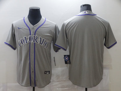 Men's Player_NAMlorado Rockies Player JerseyE #00 Custom Co