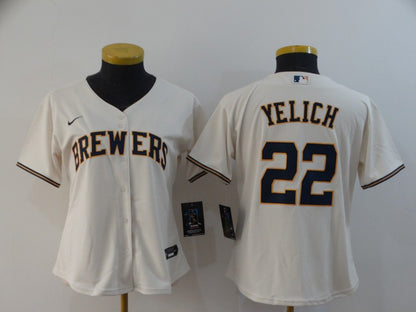 Women's Christian Yelich Milwaukee Brewers Player Jersey