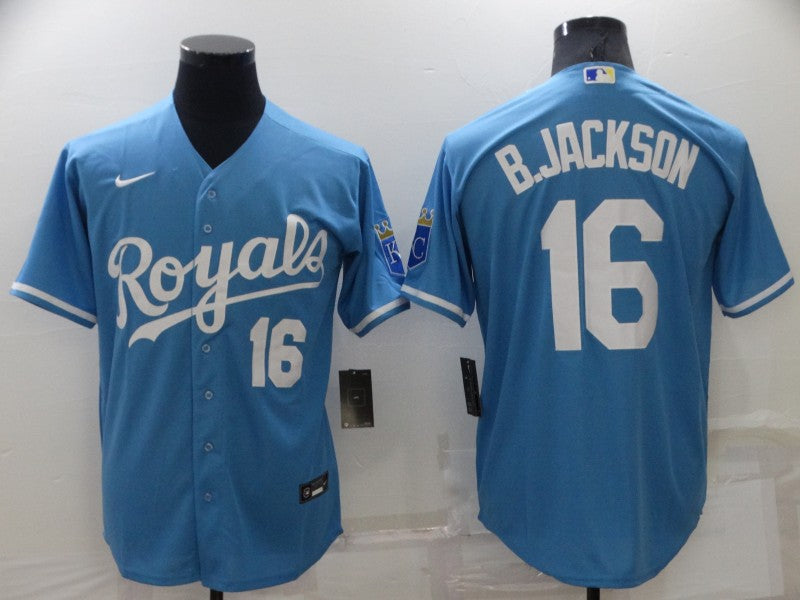 Men's Kansas City Royals Bo Jackson Player Jersey - Flex Base