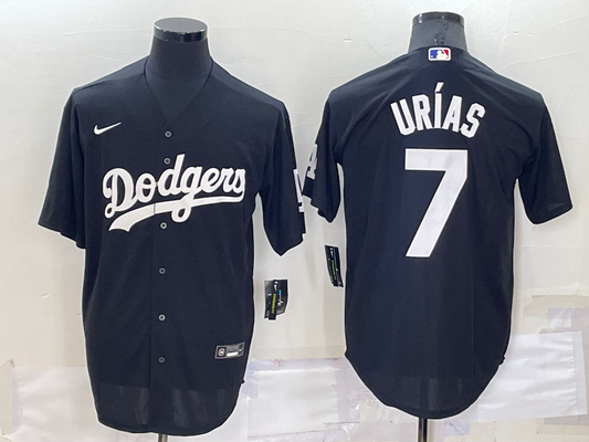 Men's Julio Urias Los Angeles Dodgers Player Replica Jersey - Black